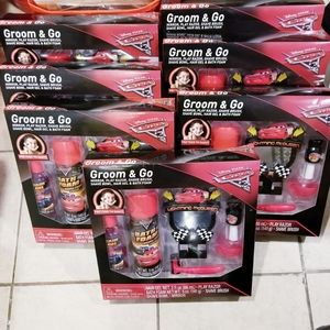 Kids Boy's Car'ss Groom & Go Grooming Kit New